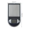 Lighter Style Gram Scale Digital Pocket Scale 100g by 0.01g Digital Grams Scale Food Scale Jewelry Scale Portable Scale