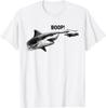 Boop Shark Meme Shark Humor Funny Hand Boop Nose Shark T-Shirt Unisex T-Shirt