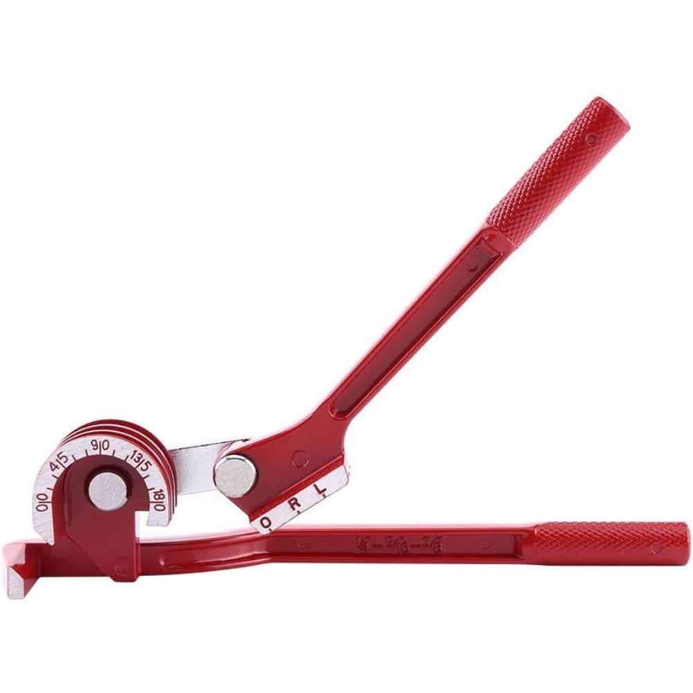Brake Pipe Flaring Tool Bending Tool Flaring Pipe Bending Tool Pipe Bending Pliers Pipe Cutter Set for Brake Burner Extension Tube 11 Pieces