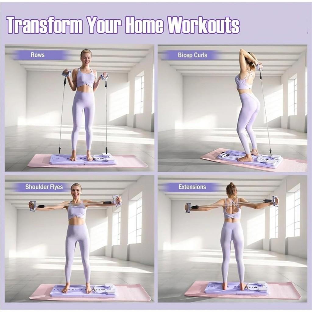 Automatic Rebound / Ab Exercise Roller Machine Household Full Body Workout Fitness Tool Multifunctional Fitness Board