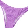 European and American Solid Color Two-Piece Bikini Swimsuit - Sexy Fashion Beachwear