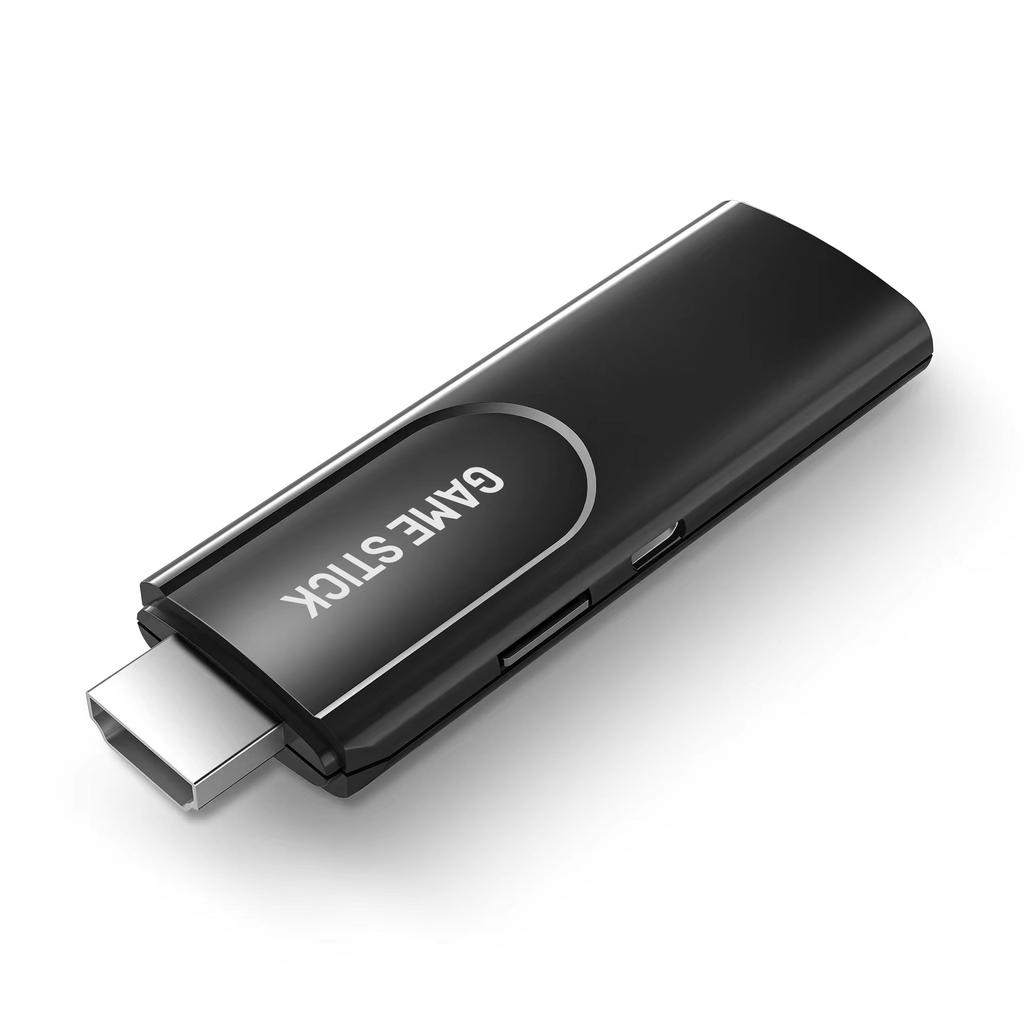 Беспроводная ретро-игровая консоль K8 с 40 000 встроенных классических игр, выходом 4K HDMI для телевизора, двумя беспроводными контроллерами 2.4G, ностальгическим игровым джойстиком 64G