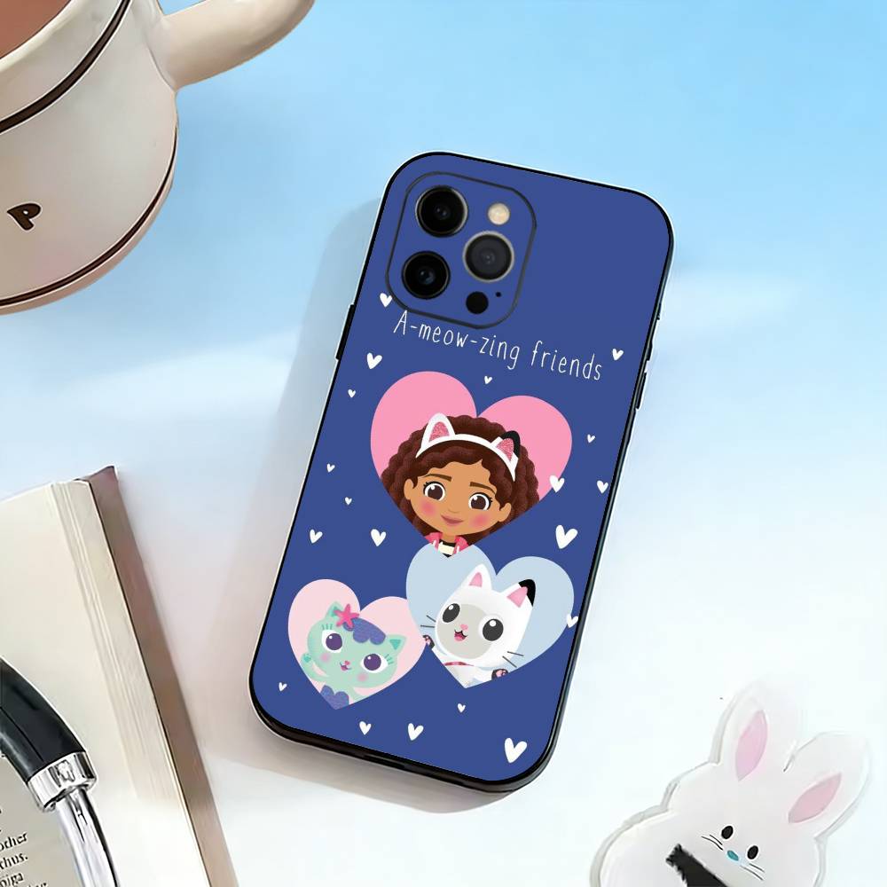 G-Gabby Cats Phone Case Silicone Soft For IPhone 17 16 15 14 13 12 11 X XR Plus Pro Max Plus