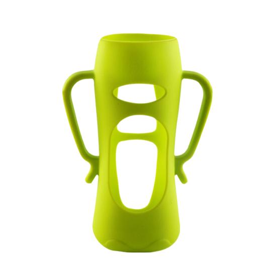 160/240ML Bottle Sleeve Wide Bore Design Heat-resistant Food Grade Material Glass Milk Bottle Cover for Pigeon