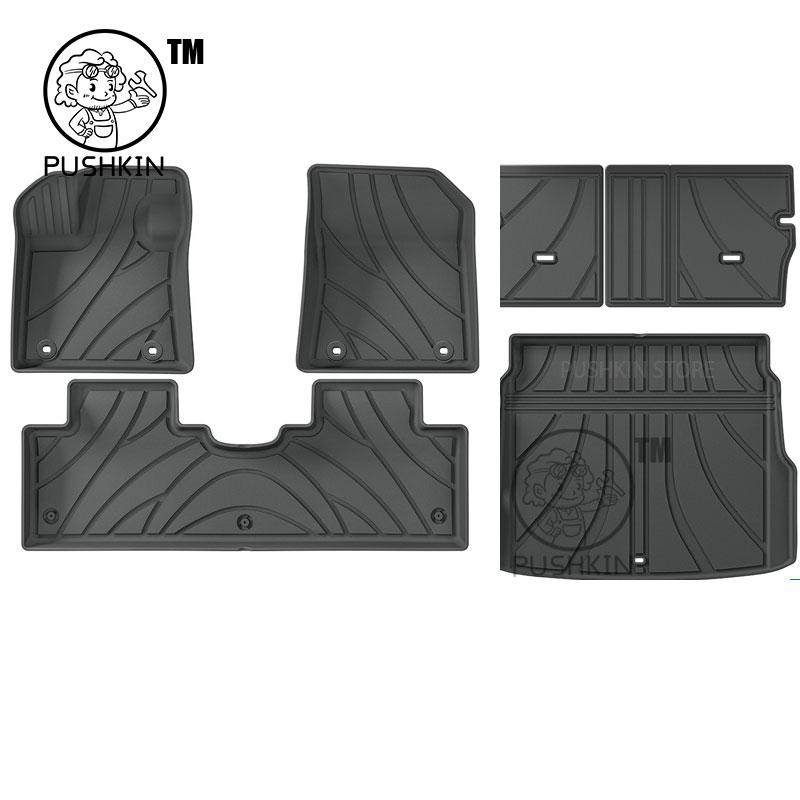 RHD LHD Car Floor Mats For Geely EX5 EM-i Geely Starray EMI Belgee X8 Cargo Liners Waterproof Non-slip Floor Trunk Mats Access