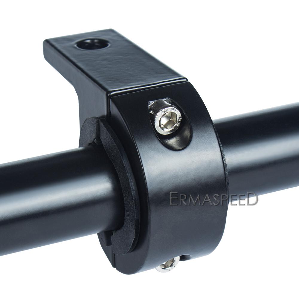 Универсальный 22-30 мм зажимы для фар мотоцикла, кронштейны, светодиодный противотуманный фонарь, держатель прожектора для автомобиля, мотоцикла, бездорожья