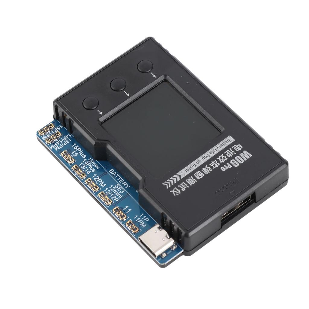 Battery Efficiency Pop Up Tester LCD Display USB Connection Popup Window Repair Tool for 11‑15 Series Phone