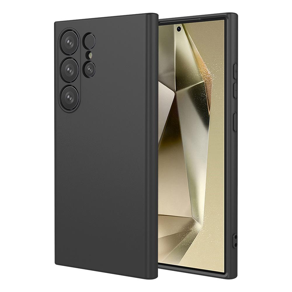 Подходит для Galaxy Samsung S25FE Чехол из жидкого силикона с эффектом кожи S23ultra Чехол для телефона S23 Samsung Note20
