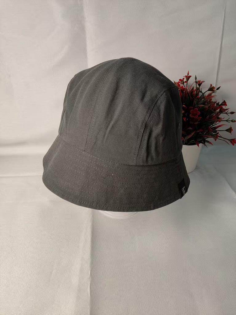 Spring and Autumn Day Simple Sun Hat Drawstring Fisherman Hat Children's Leisure Versatile Travel Vacation Basin Hat Thin
