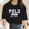 Подарок для фанатов на лето 2025 года - мужская футболка с принтом логотипа Polo1967, Y2k одежда с коротким рукавом