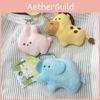 Zoo Plush Animal Charm With Short Fur For Kids Room Decor And Doll Toys