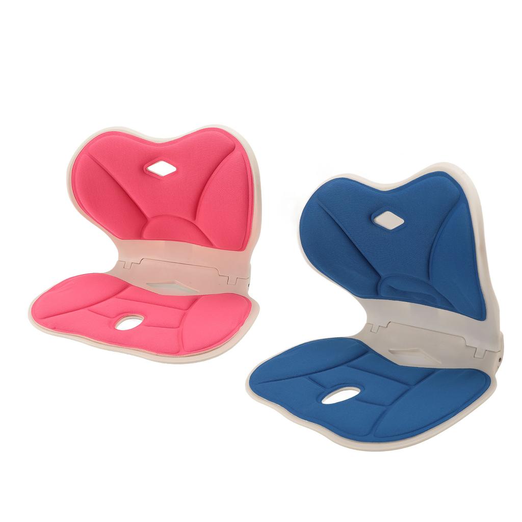 Складная подушка для сиденья с поддержкой спины, мягкая дышащая подушка для сиденья, эргономичное кресло с поддержкой поясницы 