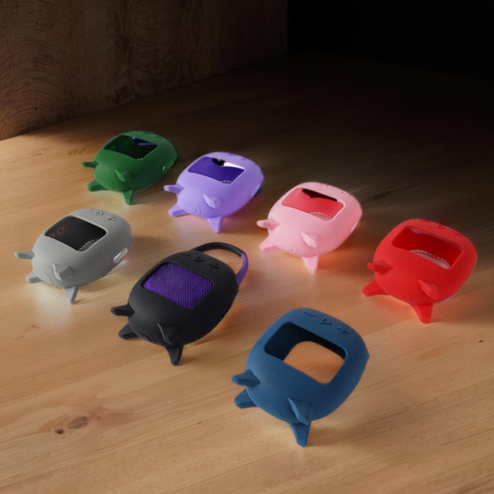 Silicone Cover Case for JBL Clip 5 Portable BT Speaker Shockproof Protective Carrying Case Dustproof Protective Travel Case