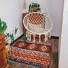 Knit Decorative Boho with Tassels Fringe Bohemian Soft Carpet Throw Blanket Sofa Mat Rug