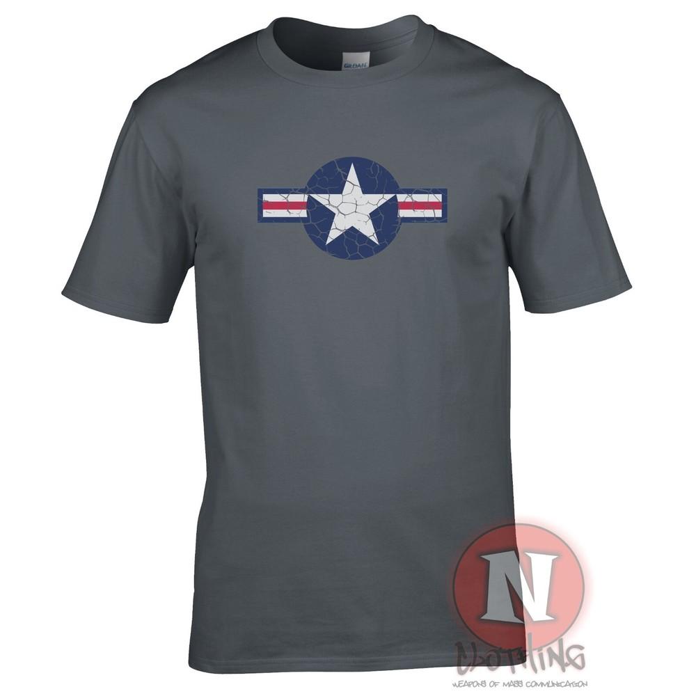 Ww2 Usaaf Logo TShirt Flying Fortress P51 Mustang P38 P47 P40 Us Army Airforce