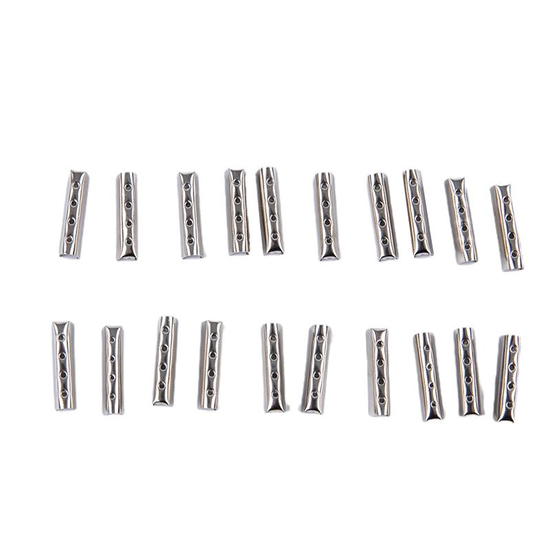 20 шт., шнурки с головкой, шнурки «сделай сам», ремонт шнурков для обуви, сменный конец