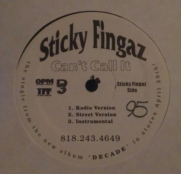 12inch Record STICKY FINGAZ MO THUGS Cant Call It All Life Long NONE D3 ENTERTAINME 2003 US Rap HipHopRB Used