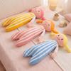 6090Cm Colorful Hair Female Plush Humanoid Pillow Stuffed Stripe Sleeping Bolster Companion Present