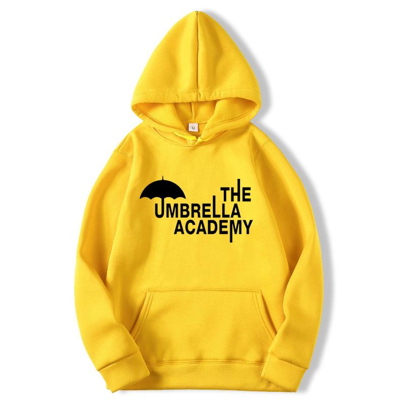 Новая толстовка с капюшоном с принтом зонтика из сериала «Академия Амбрелла», женские толстовки унисекс, повседневные флисовые толстовки на весну и осень