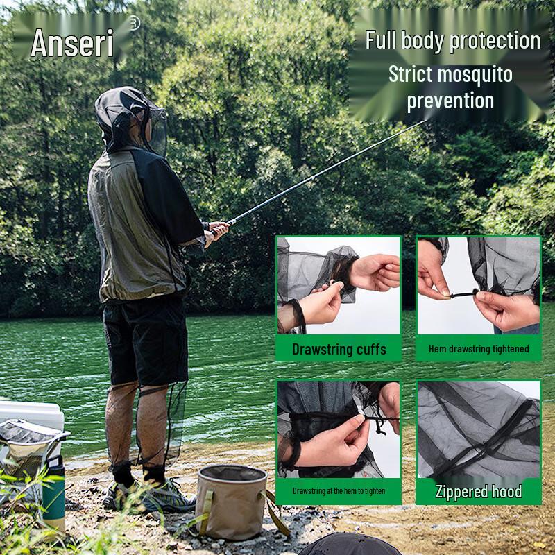 Летний дышащий противомоскитный костюм Ansairui