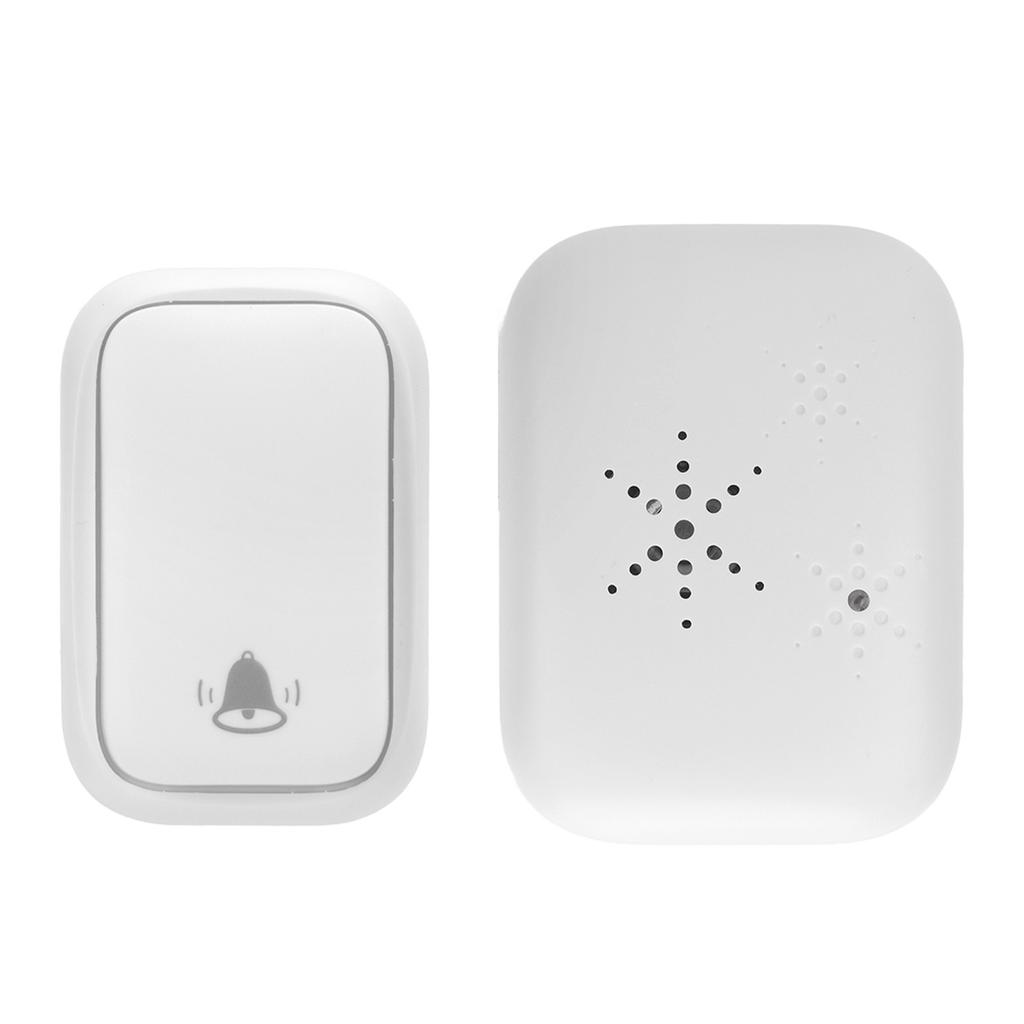 Home Wireless Doorbells With Receivers Self Generating 38 Ringtones 4 Level Volume Waterproof Long