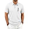 Men S Summer Relaxed Fit Short Sleeve Polo Shirt
