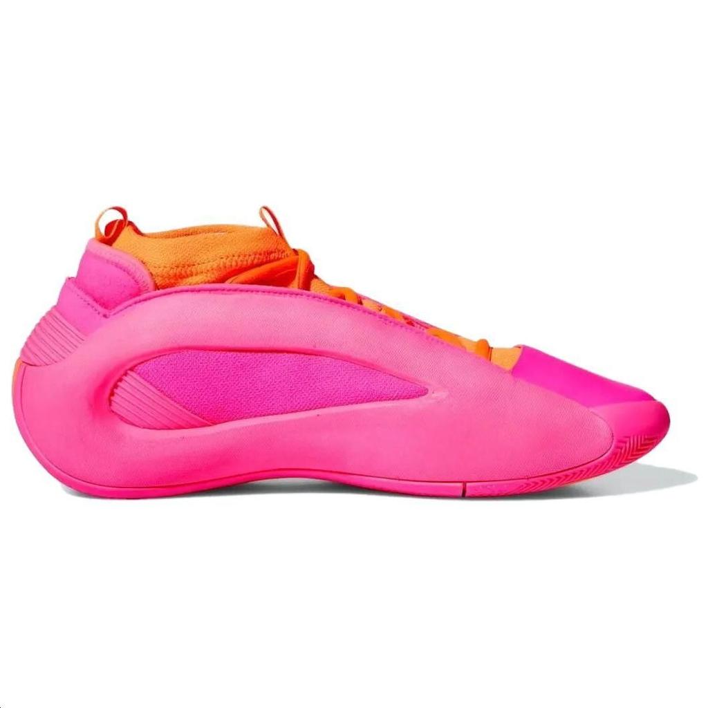 adidas Мужские Harden Vol. 8 розовых кроссовок унисекс Flamingo оранжевого цвета IE2698