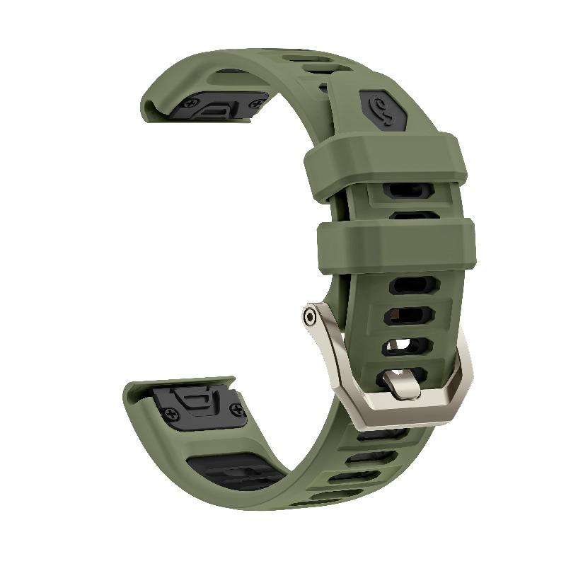 22 мм 26 мм Быстросъемный силиконовый сменный ремешок для часов Garmin Fenix 8 7 6 5 7X 8X 6X 5X Pro Solar Epix Descent Sport