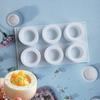 6 Link Concave Cup Cake Mold DIY Donut Maker Non-Stick Baking Pastry Cookie Chocolate Mold Muffin Cake Mould 3D Tray Baking Pan
