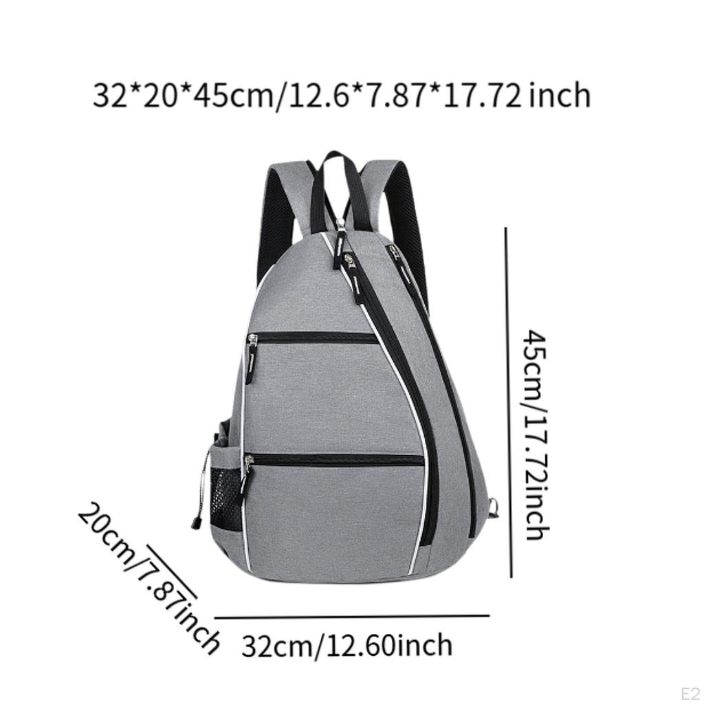 Сумка для тенниса Pickleball, рюкзак для повседневной ракетки, многоцелевая ракетка