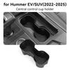 Car Cup Holder Shockproof Sleeve for 2022-2025 Hummer EV SUV - Anti-Slip Limit Protector Pad with Drink Storage & Organizer