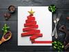 GLASS CUTTING BOARD 45x52 Christmas