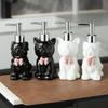 Симпатичный дизайн с кошками Диспенсер для мыла Легкое обслуживание Держатель для мыла с помпой-нажимным механизмом Для организации кухонной столешницы
