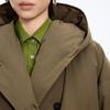 JNBY Женская куртка пуховик с капюшоном свободного кроя