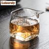 Кувшин для чая высокого класса с узором из молотка объемом 175 мл, старинный прозрачный стеклянный кубок Cha Hai Justice Cup Tieguanyin Cafe Decoration Supplies