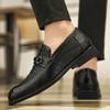 Модные мужские лоферы из натуральной кожи, ретро, универсальный дизайн, стили, формальные, для вечеринок, повседневные, для бизнеса, офисные, уличные, качественная джентльменская обувь