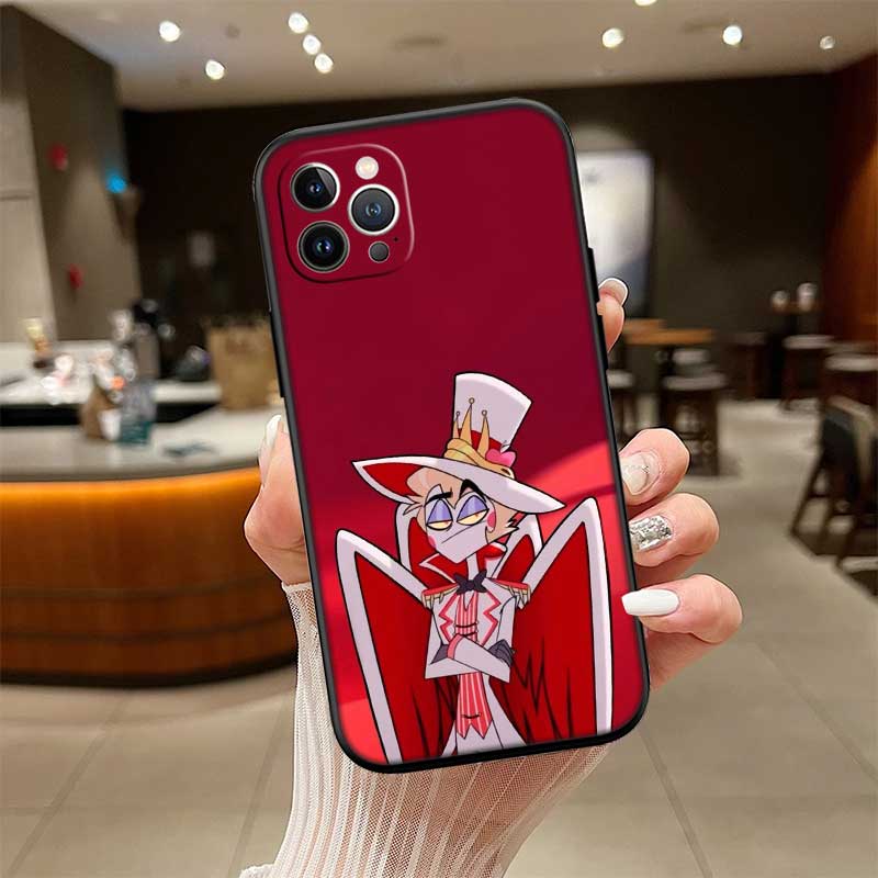 RE35 H-Hazbins Alastor H-Hotels Phone Case for Samsung Galaxy S20 S21 S22 Ultra FE + Plus A21S A22 A24 A25 A26 A30 A30S A31