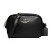 New Jamie Leather Camera Bag Shoulder Bag Crossbody Bag Small Size Women's Solid Color Black CA069-IMBLK