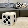 Seat Stool Reliable Bedroom Decorative Dices Stool Solid Construction Shoes Stool
