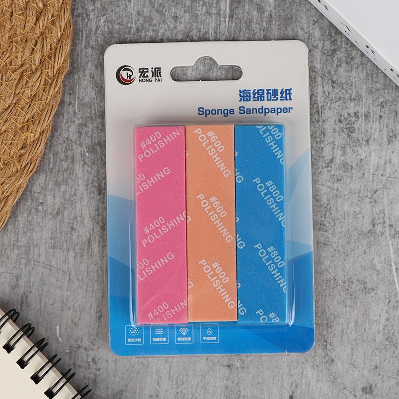 9 шт. Полужесткие шлифовальные палочки MS-E400-2000 для инструментов моделирования, пластиковый полировальный стержень для моделей, хобби, DIY, поделки