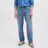 Men's High-waisted Loose Jeans Eddie Blue Denim