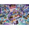1000 Piece Jigsaw Puzzle Disney Animation History (55 Works) World's Smallest 1000 Piece (29.7x42cm)