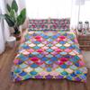 Mermaid Scales Duvet Cover Set King Queen Double Full Twin Single Size Bed Linen Set