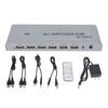 HD Multimedia KVM Switch 4K 60Hz 4 In 1 Out Multi Viewer Seamless Switcher with Infrared Remote