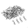 50 Pieces Stainless Steel Fishing Swivel Connector , 10mm