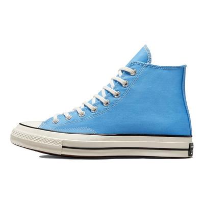 Синие кроссовки унисекс Chuck 70 High University Egret Black 171566C