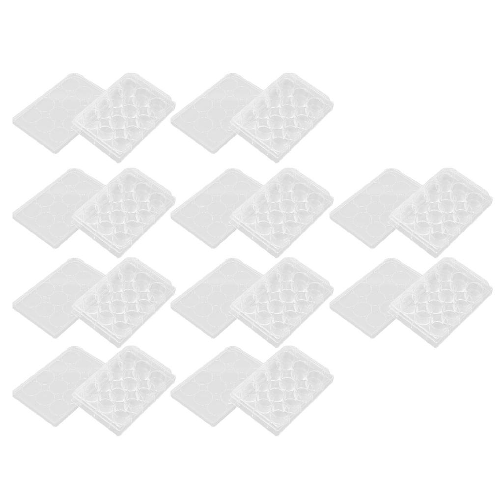 10 шт. Чашка Петри Толщина Равномерная Высокопрозрачная Чашка для Культуры Тканей с Крышкой для Лабораторной Биологической Комнаты