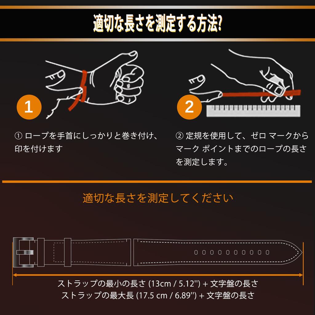 Ремешок для часов LuFiYa, 18 мм, 20 мм, 22 мм, ремешок из натуральной кожи, деловой стиль, регулируемый размер, застежка из нержавеющей стали, унисекс, сменный ремешок (20мм,