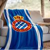 Football Espanyol Design Blanket Lightweight Ideal Bedding Blanket Perfect for Travel, Camping, Living Rooms, Offices, Sofas, Fan Christmas gift