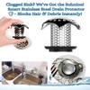 Sturdy Construction Hair Catcher Effective Design Bathroom Basin Sink Plug  For Kitchen